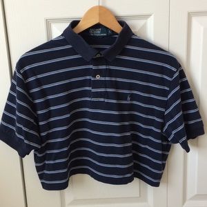 RARE Cropped Ralph Lauren Polo
